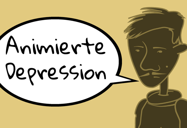 Animierte Depression 